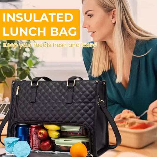 🔥HEIßER SALE 80% RABATT🎁👜2 in 1 Tragetasche Isolierte Lunch-Tasche